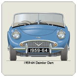Daimler Dart SP250 1959-64 (wire wheels) Coaster 2
